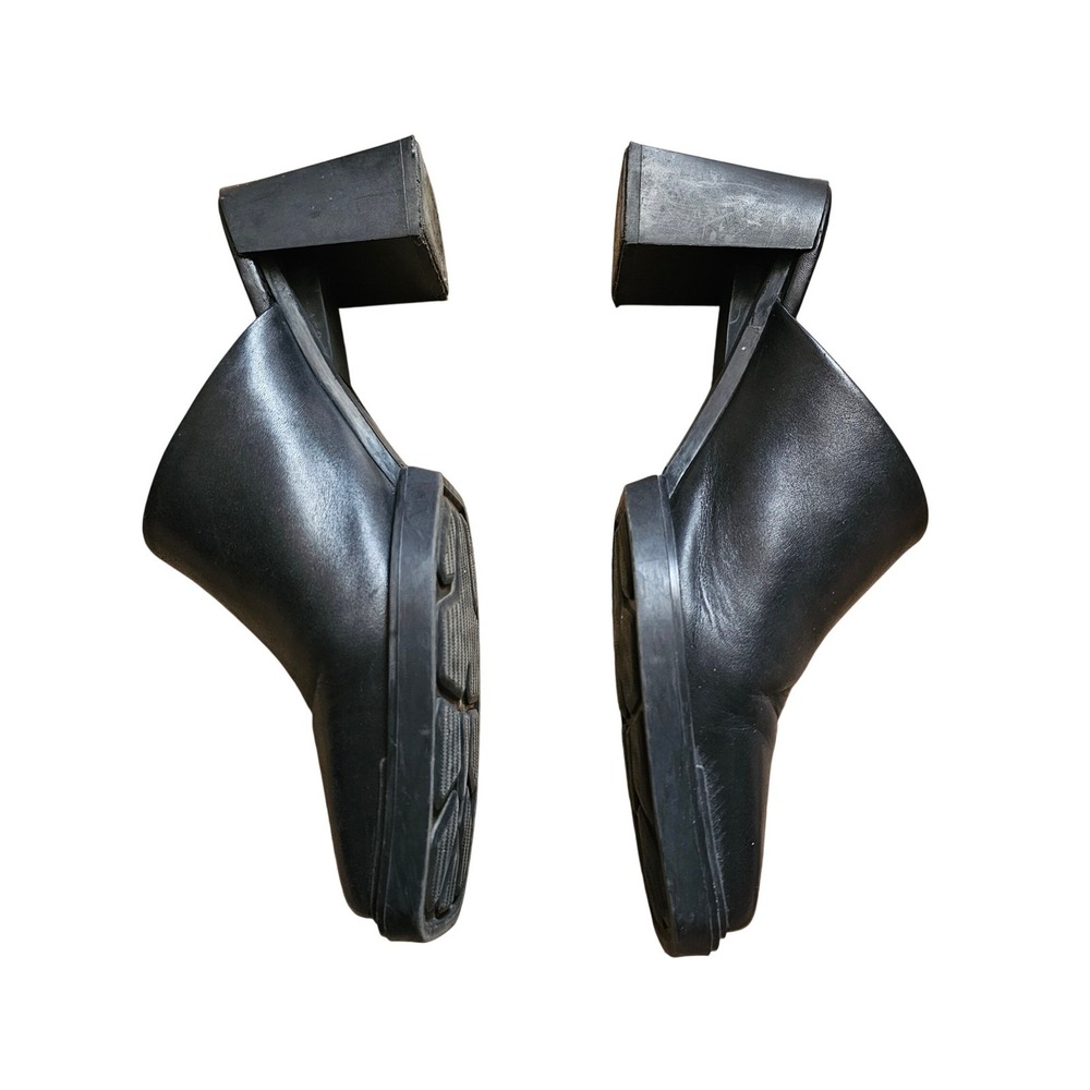 Vagabond Shoemakers Edwina Heeled Leather Mules Black Size EU41 US 11 - Picture 5 of 12